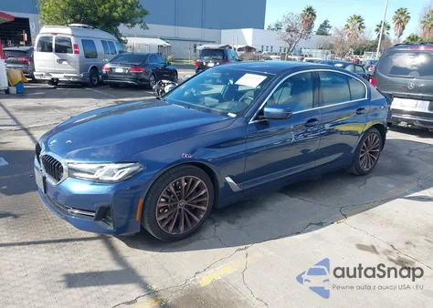 2022 BMW 530 I z USA, uszkodzony, nr VIN WBA53BH01NCJ48433